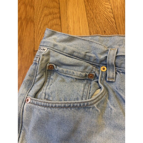 Citizens of Humanity Dahlia Bow Leg Baby Roll Jeans Denim Baggy Frequency 31 - Picture 6 of 12